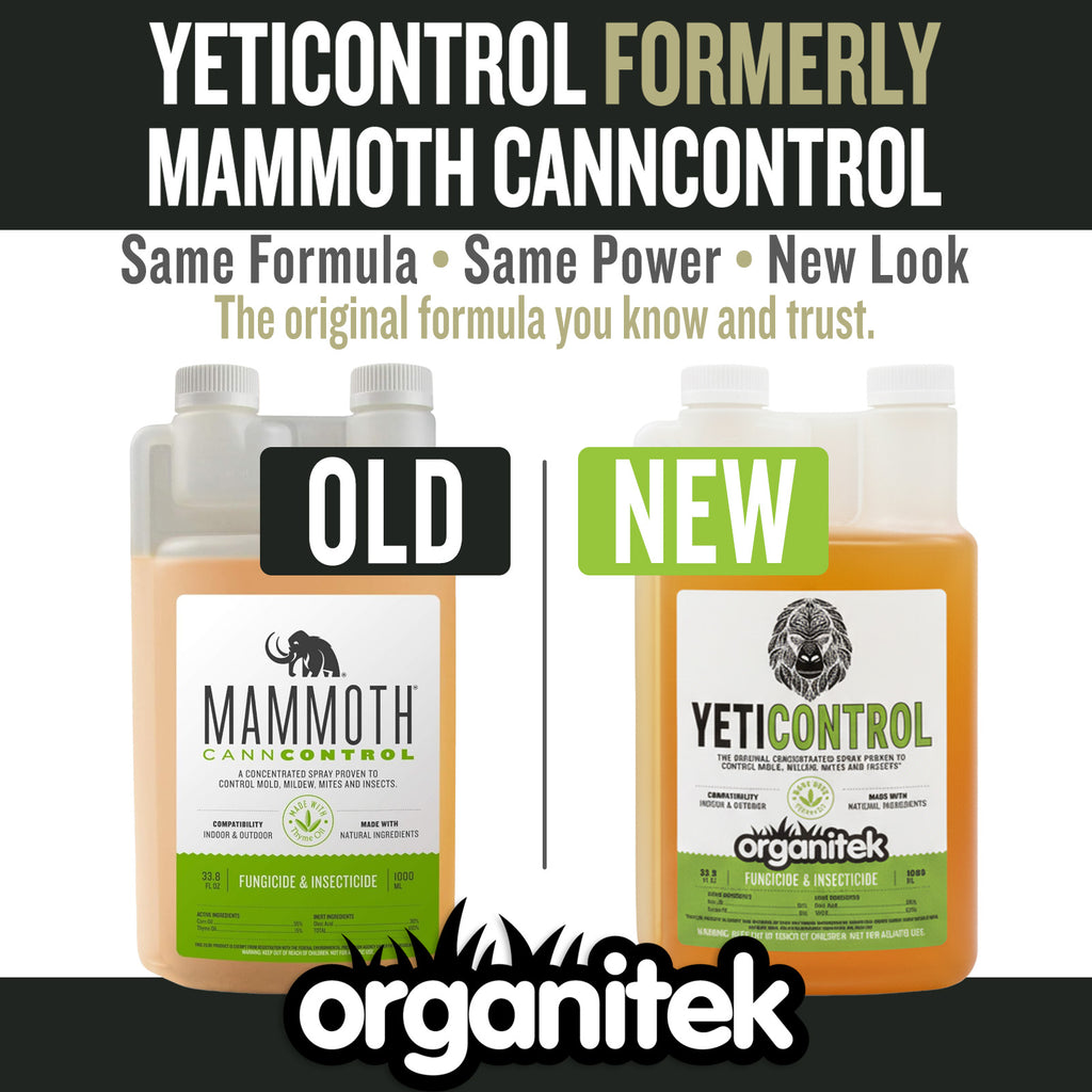 YetiControl, formerly Mammoth CannControl, offers the same powerful formula with a new look.